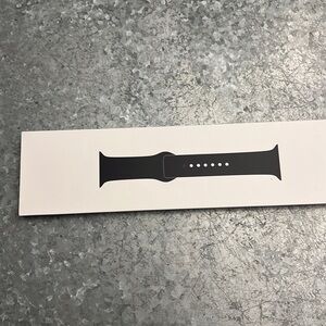 Black sport band for Apple Watch